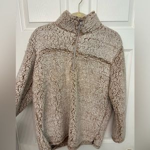 Tan Fleece Sweater
